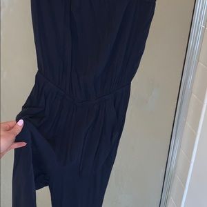 deep blue sleeveless romper!